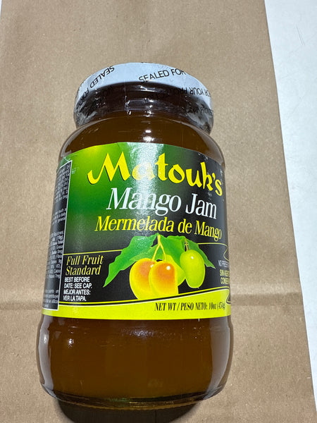 MATOUK'S MANGO JAM 10OZ (454G)