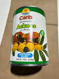CARIB jAMAICAN ACKEES IN BRINE 19OZ (539G)