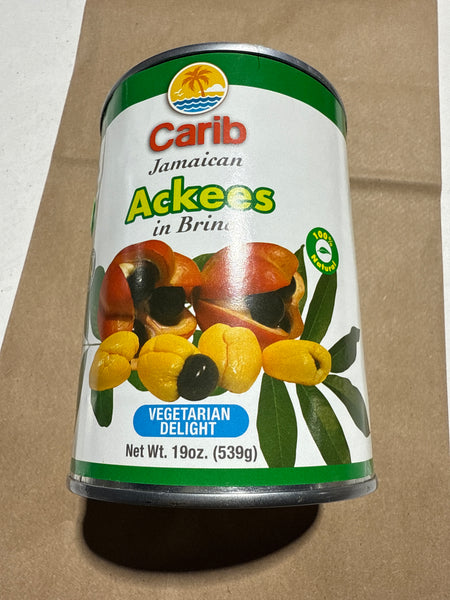 CARIB jAMAICAN ACKEES IN BRINE 19OZ (539G)