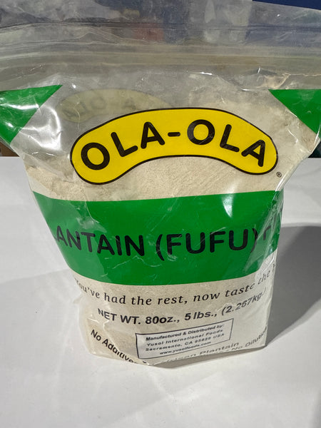 Ola Ola Plantain Fufu (Fufu) 5LBS