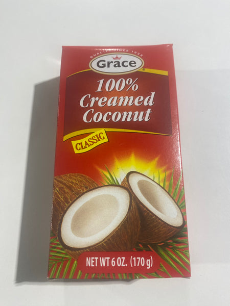 Grace 100% Creamed coconut 6oz