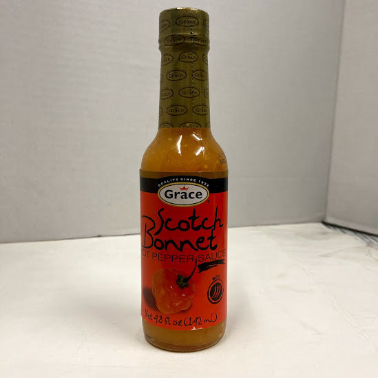 Grace Scotch Bonnet Hot Pepper Sauce (48floz) 142ml
