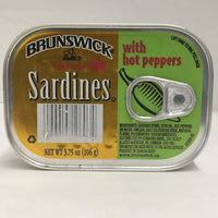 Brunswick Sardines With Hot Peppers (106g)