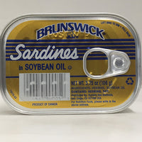 Brunswick Sardines Soy Oil 3.7oz