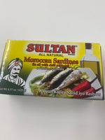Sultan Moroccan Sardines Olive Oil/chili Peppers