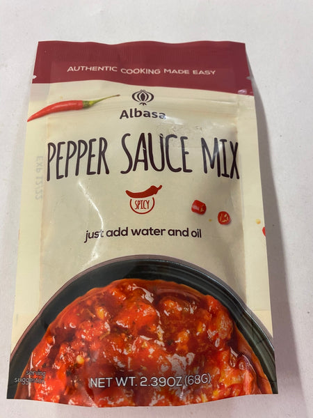 Albasa Pepper Sauce Mix 2.39oz (68g) Spicy