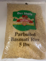 Diri Shela Parboiled Basmati Rice 5lbs
