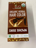 Jiva Organic Herbal Hair Color Dark Brown 100 G