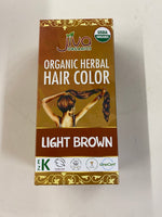 Jiva Organic Herbal Hair Color Light Brown Henna 100g