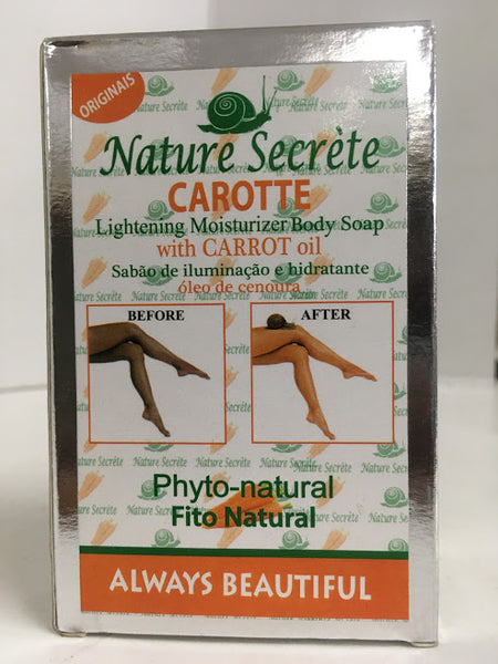Nature Secrete CARROTE Lightening Moisturizer Body Soap 350gr