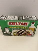 Sultan Moroccan Sardines/chili Pepper 125g