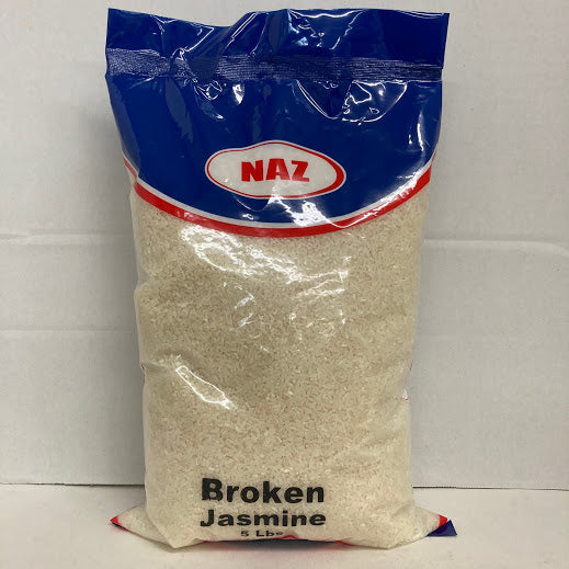 Naz Broken Jasmine Rice 5lbs