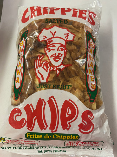 Chippies Salted Banana Chips 141.75g (5oz)