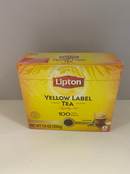 Lipton Yellow Label 100 Tea Begs 200g
