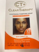 CT + Clear Therapy Lightening Purifying Soap With Carrot Oil 175g