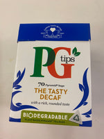 PG Tips Tea Bags  Decaf 70 Count