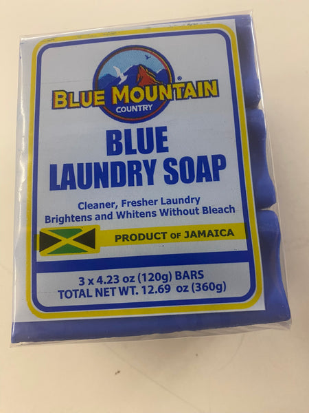 Blue Mountain Blue Laundry Soap 3 X 4.23 Oz (120g)